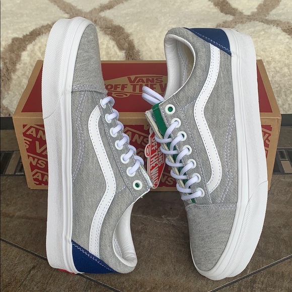 VANS OLD SKOOL Vans Coastal Grey/True White men’s - Picture 6 of 16